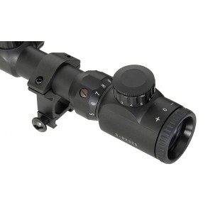 Прицел оптический (реплика) ACM Scope 3-9x32E with high mounting rings